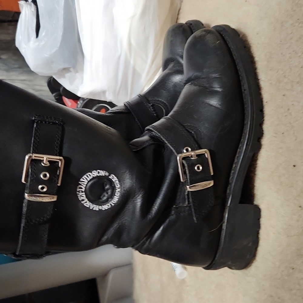 Womens Willie G Harley Davidson rising boots winter